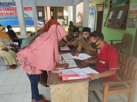 PENYALURAN BLT DD TAHAP II DESA BESUKI